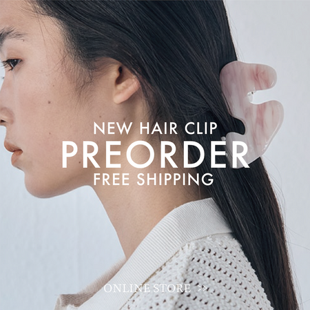 【送料無料｜PREORDER】お待たせしました！販売前からSNSで話題のS Hair Clipの受注予約開始！（3/19-25）
