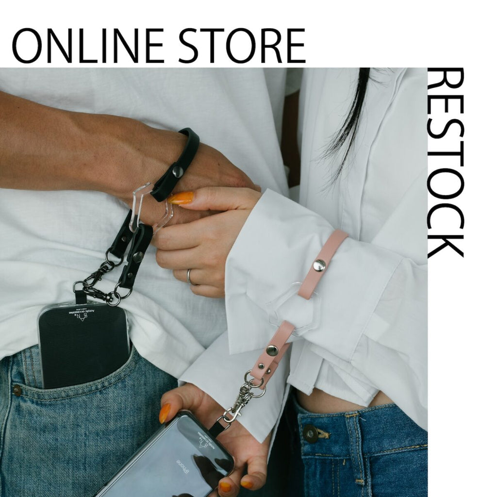 問い合わせ多数のスマホショルダー”2way Strap”の販売再開!!POP UP SHOPでの人気アイテムもONLINE STOREにアップ!!