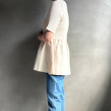 【ハモミシノオトナフク】Peplum short sleeve PO