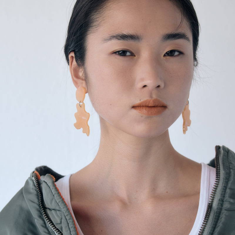 【sAn】Drip earring(ear clip)