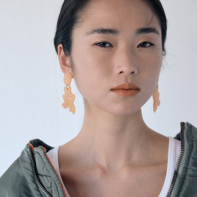 【sAn】Drip earring(ear clip)