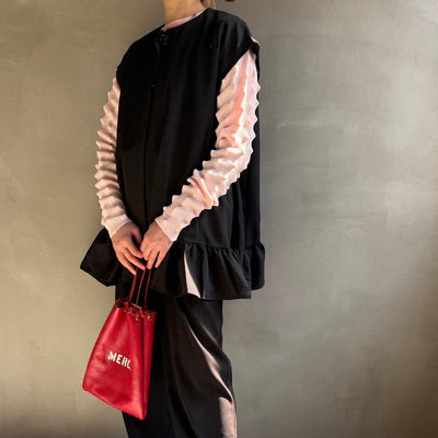 【ハモミシノオトナフク】Spiky knit pullover