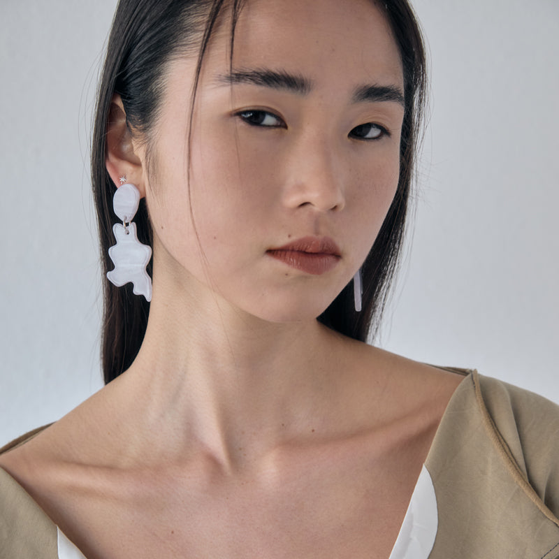 【sAn】Drip earring(ear clip)