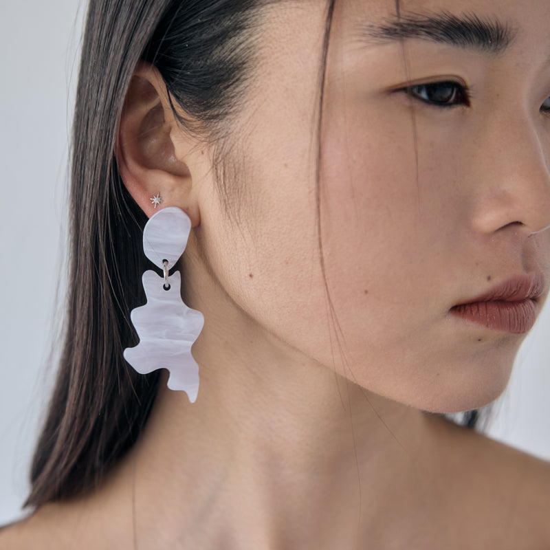 【sAn】Drip earring(ear clip)
