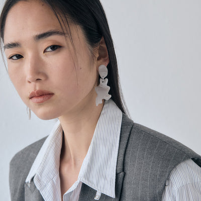 【sAn】Drip earring(ear clip)