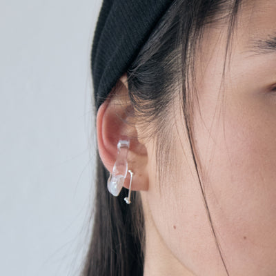 【sanrmk】 Melts 1 pearl Earcuff　　