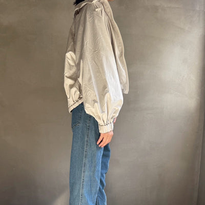 【ハモミシノオトナフク】Drawstring neck blouson