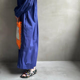 【ハモミシノオトナフク】Cotton voile sleeve OP