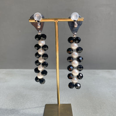 【nuEve】#1052 (2tone) Earring(earclip)