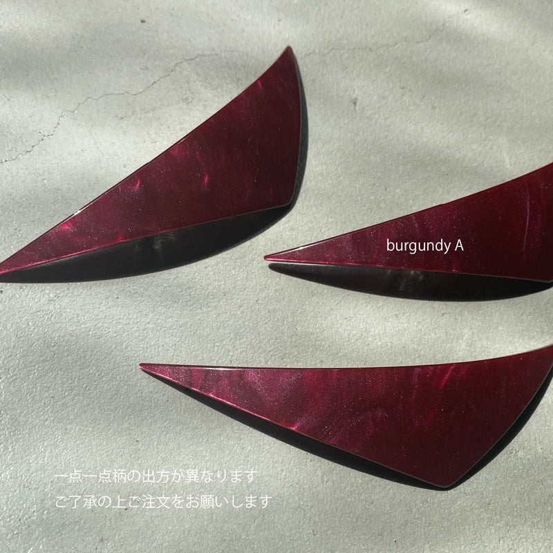 【sAn】Boomerang Barrette