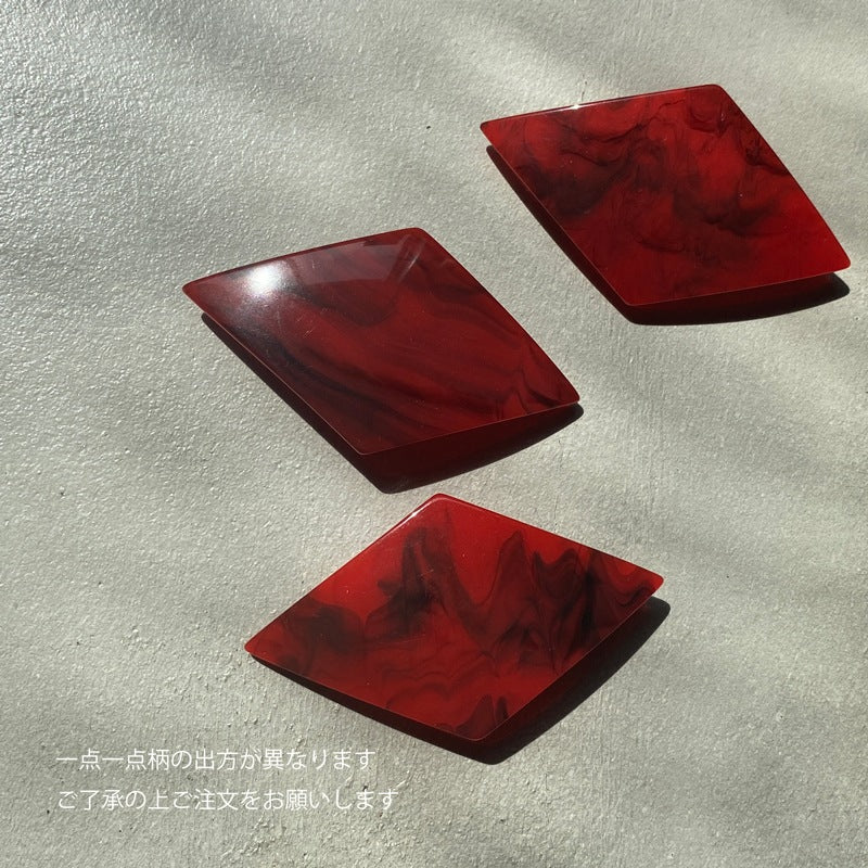 【sAn】Rhombus Barrette (S)(L)