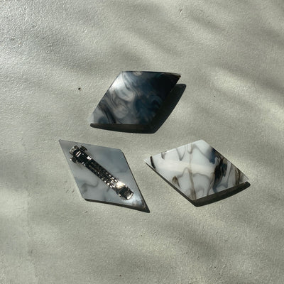 【sAn】Rhombus Barrette (S)(L)
