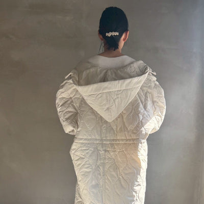 【ハモミシノオトナフク】Quilted coat