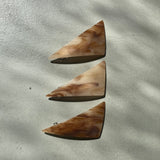 【sAn】Triangle Barrette(brown type)