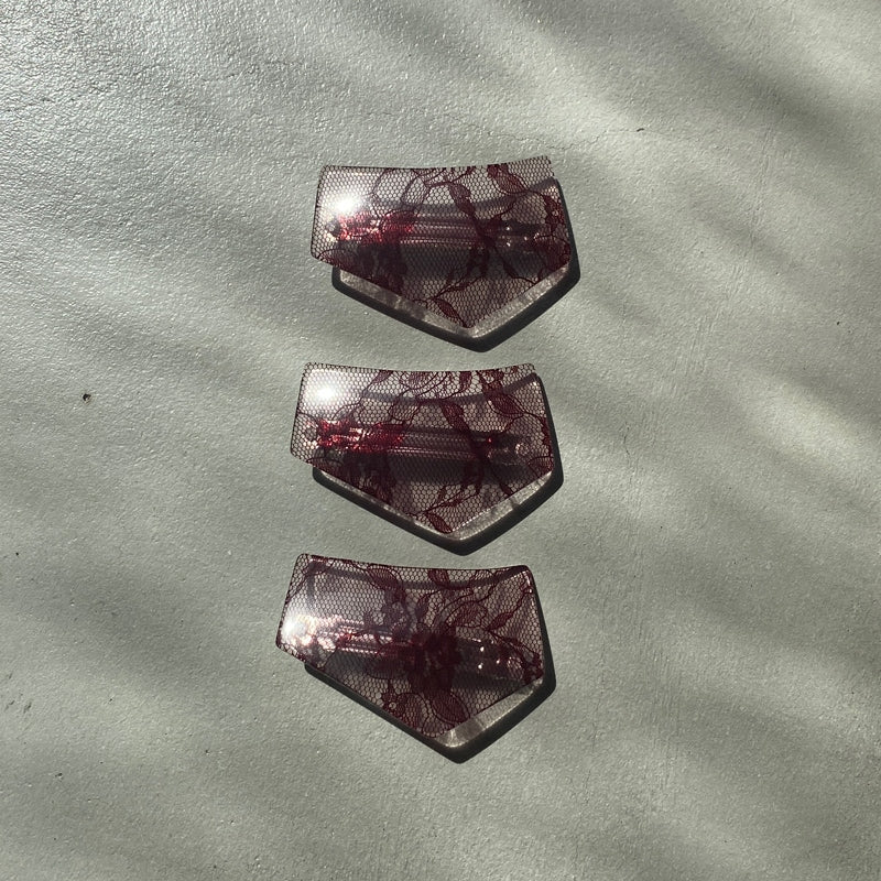 【sAn】Hexagon Barrette