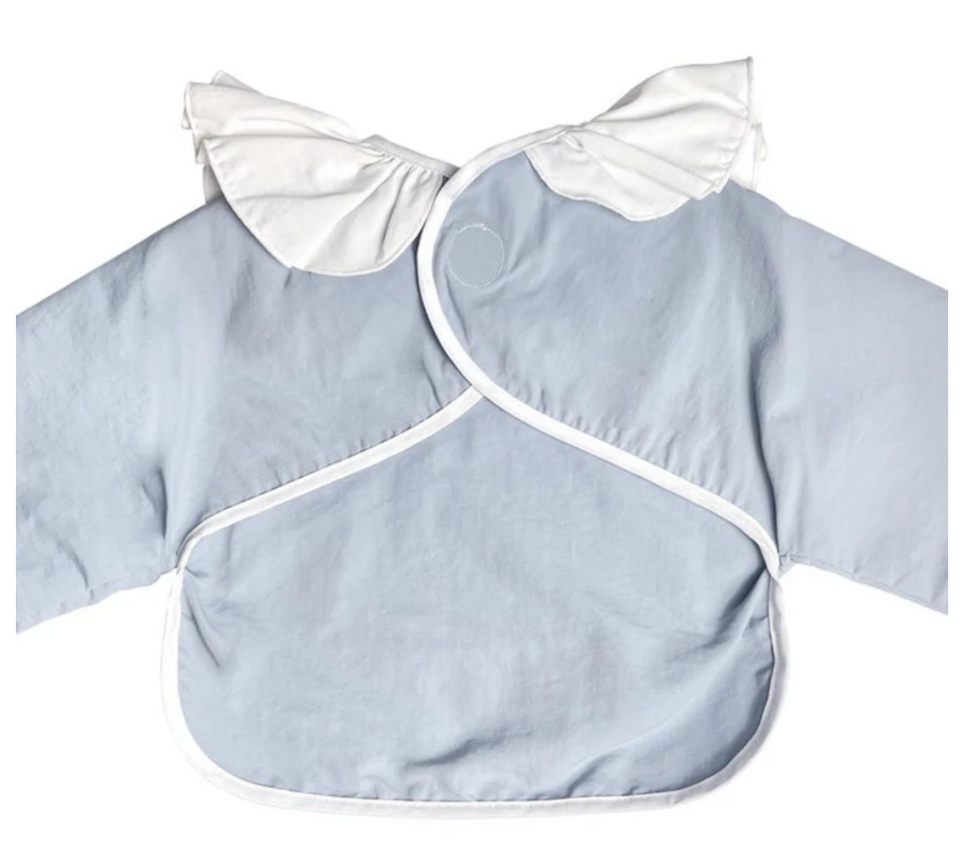 【Niva】ラッフルカラー撥水お食事エプロン／Restaurant bib