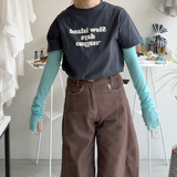 【hamomisi】Ruffle edge arm covers