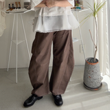 【ハモミシノオトナフク】Barrel Pants