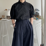 【ハモミシノオトナフク】Broadcloth Voluminous Sleeve Blouse