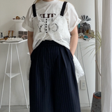 【ハモミシノオトナフク】Crochet lace tunic cami top