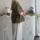 【ハモミシノオトナフク】Hem drawstring shirring PO