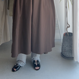 【ハモミシノオトナフク】Soft lace easy pants