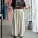 【ハモミシノオトナフク】Self-Cut Cocoon Wide Pants