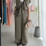 【ハモミシノオトナフク】Two-Tone 2-Way Tote Bag