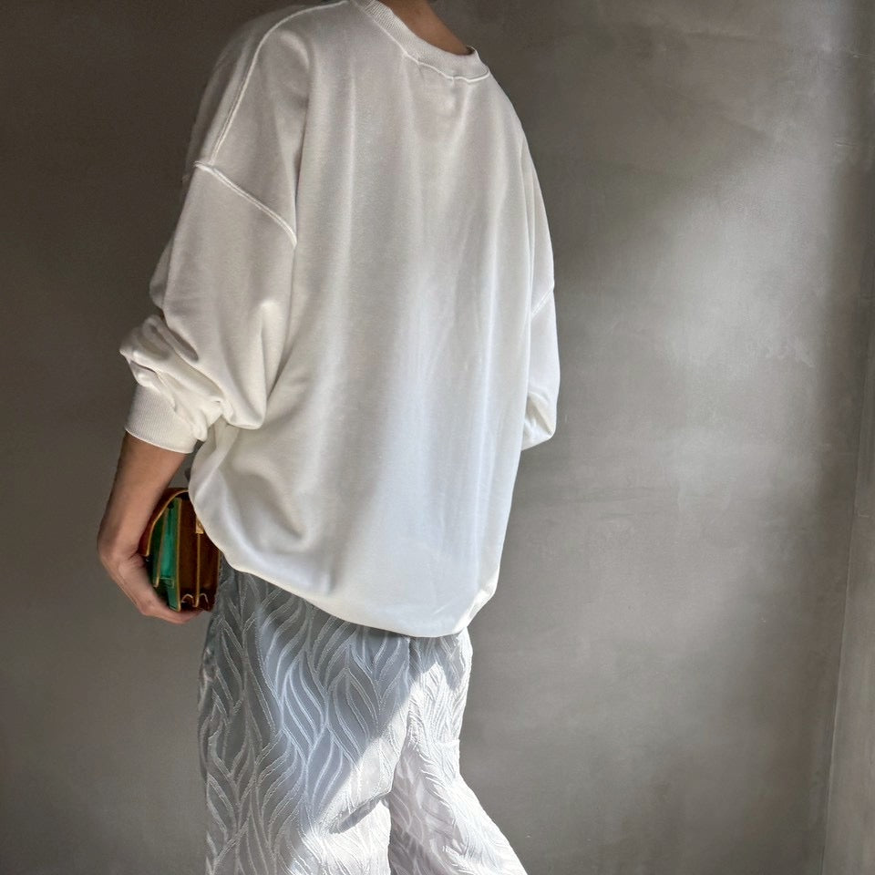 【ハモミシノオトナフク】WINSOME logo sweat