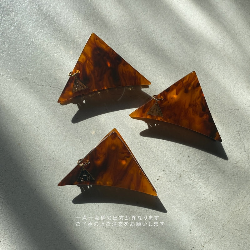 【sAn】Triangle Hair clip (S)