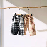【hamomisi】Check Pants(90~110)