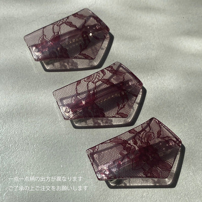 【sAn】Hexagon Barrette