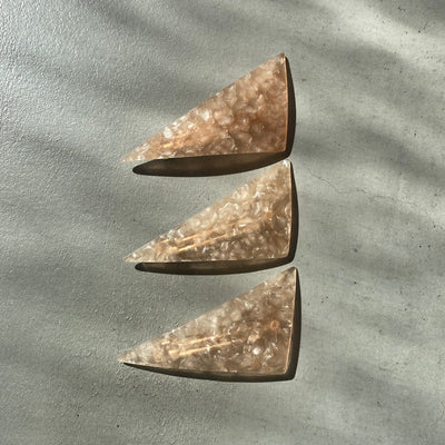 【sAn】Triangle Barrette(pink type)