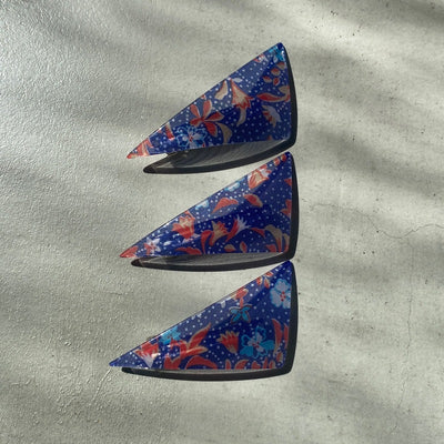 【sAn】Triangle Barrette(flower type)