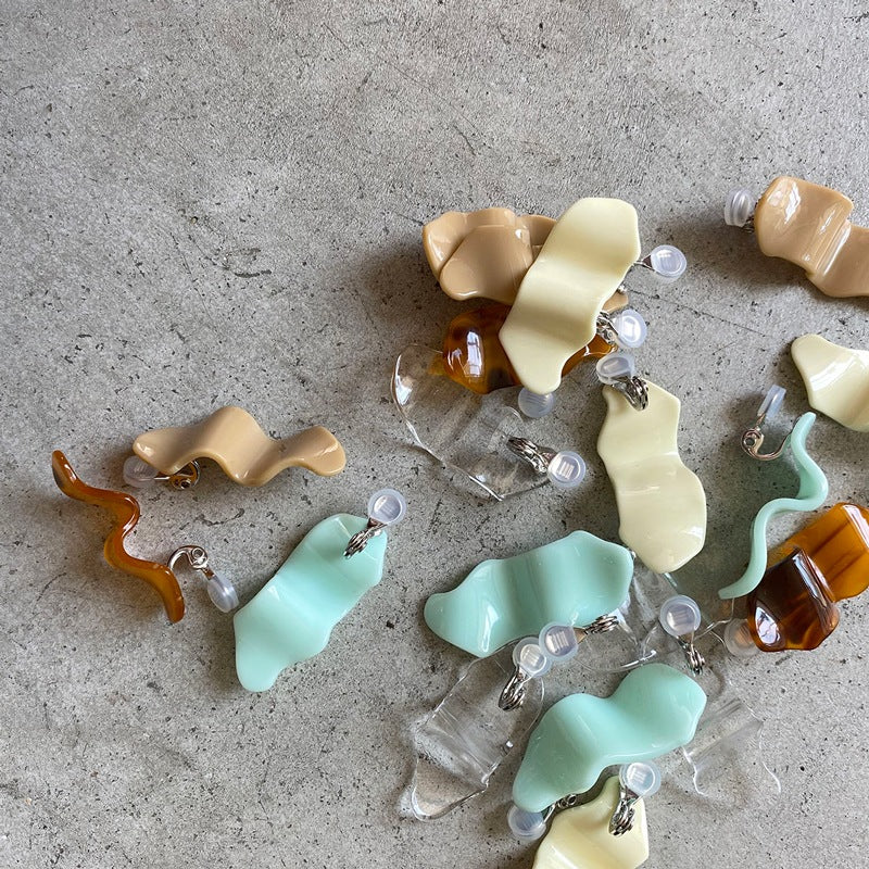 【sAn】Putal mini Earring (earclip)