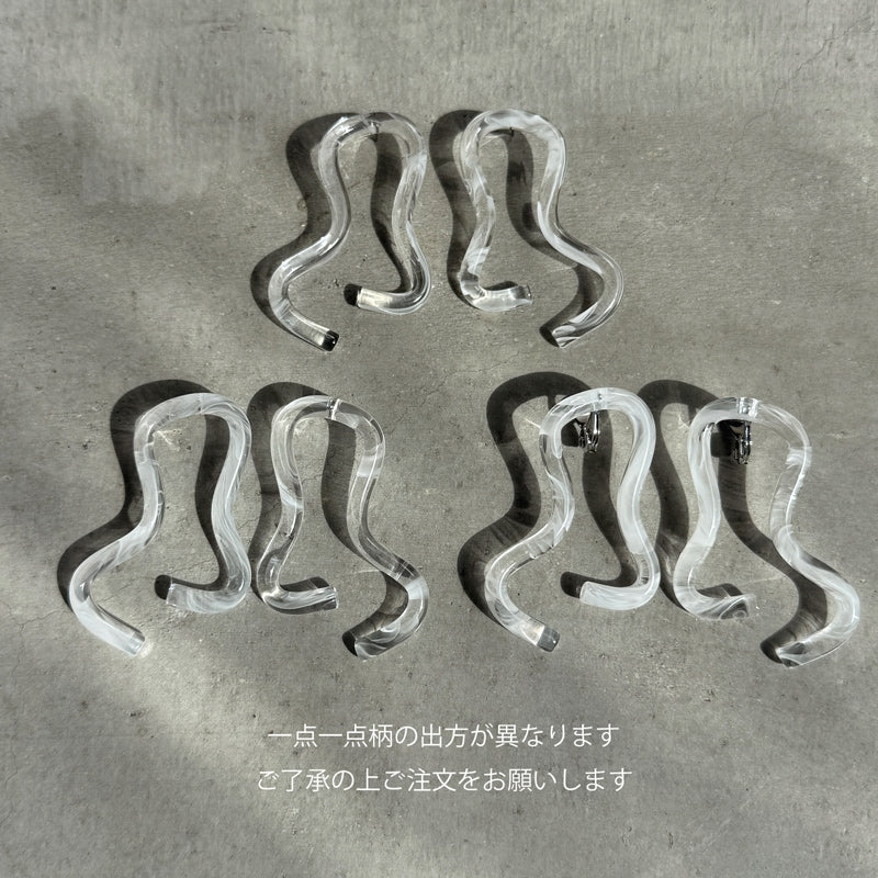 【sAn】Bend Earring（earclip)