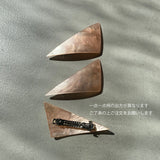 【sAn】Triangle Barrette(pink type)