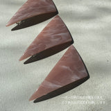 【sAn】Triangle Barrette(pink type)