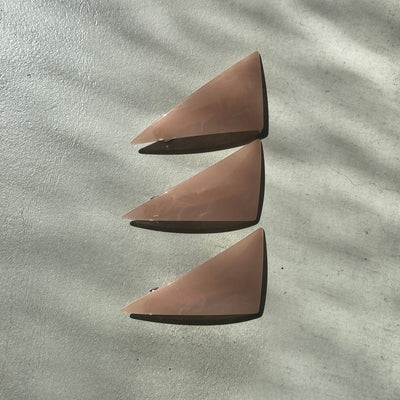 【sAn】Triangle Barrette(pink type)