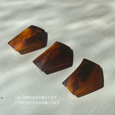 【sAn】Hexagon Barrette