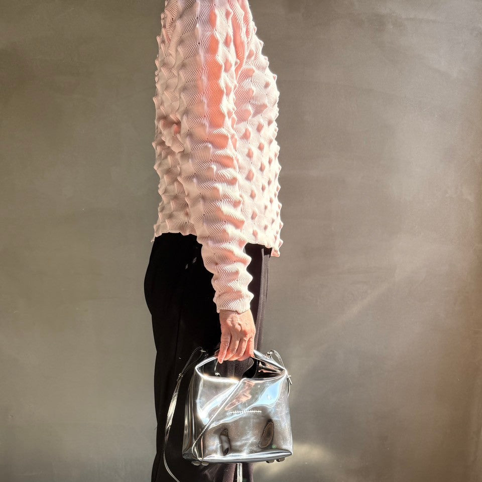 【ハモミシノオトナフク】Spiky knit pullover