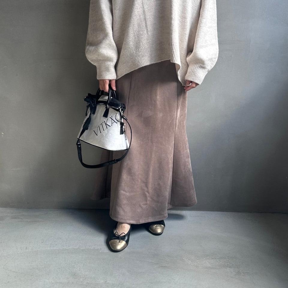 【ハモミシノオトナフク】Peach Skin Mermaid Line Skirt