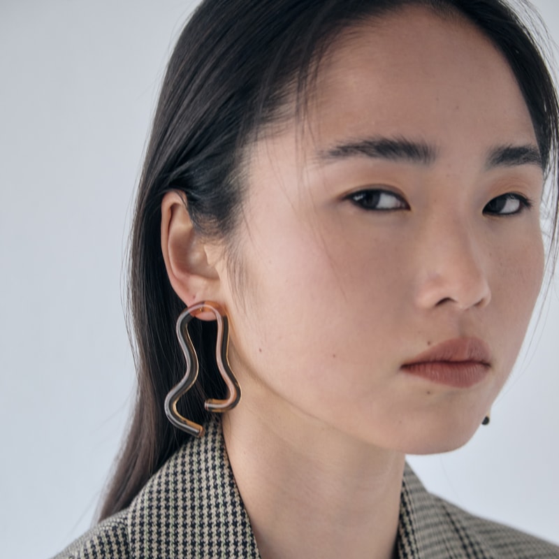 【sAn】Bend Earring（earclip)