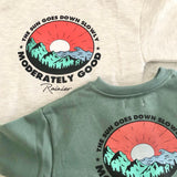 【hamomisi】SUN GOES DOWN SWEAT(110)