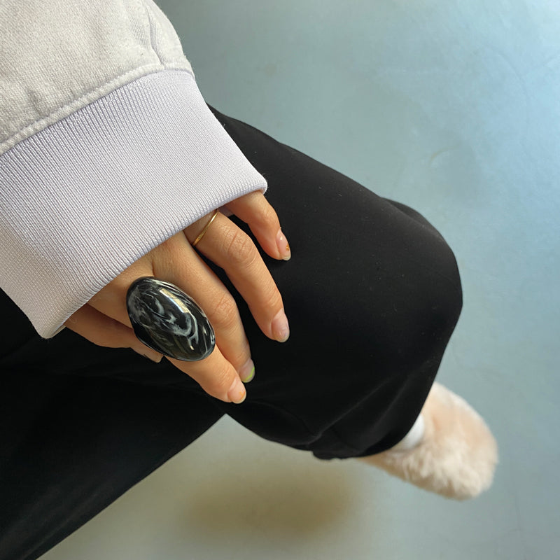 【sanrmk】 Oval Ring