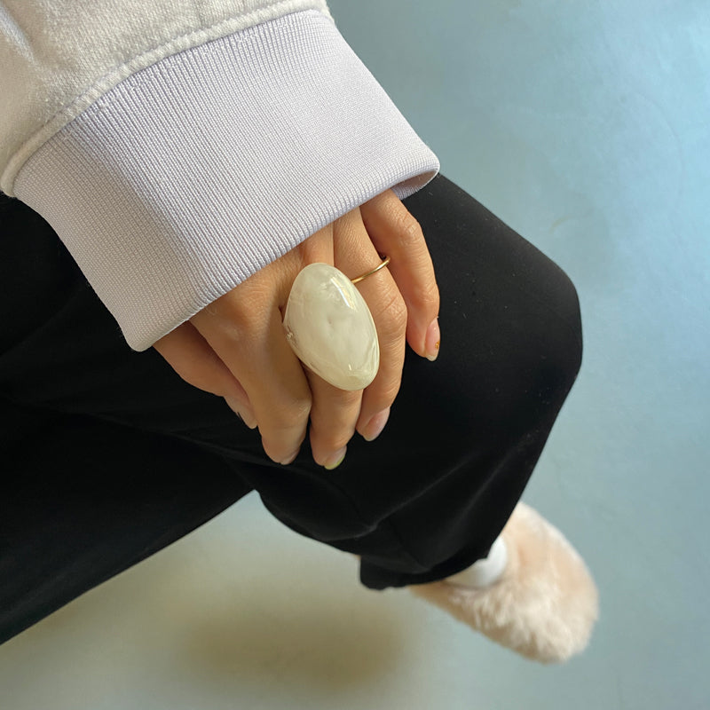 【sanrmk】 Oval Ring