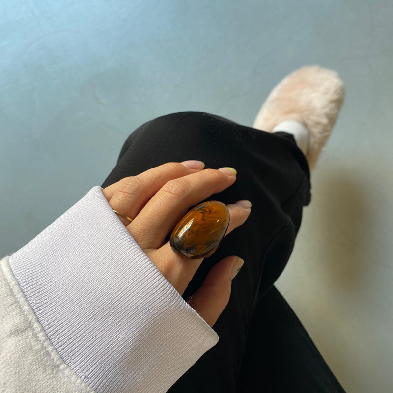 【sanrmk】 Oval Ring