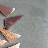 【sAn】Triangle Barrette(pink type)