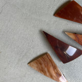 【sAn】Triangle Barrette(brown type)