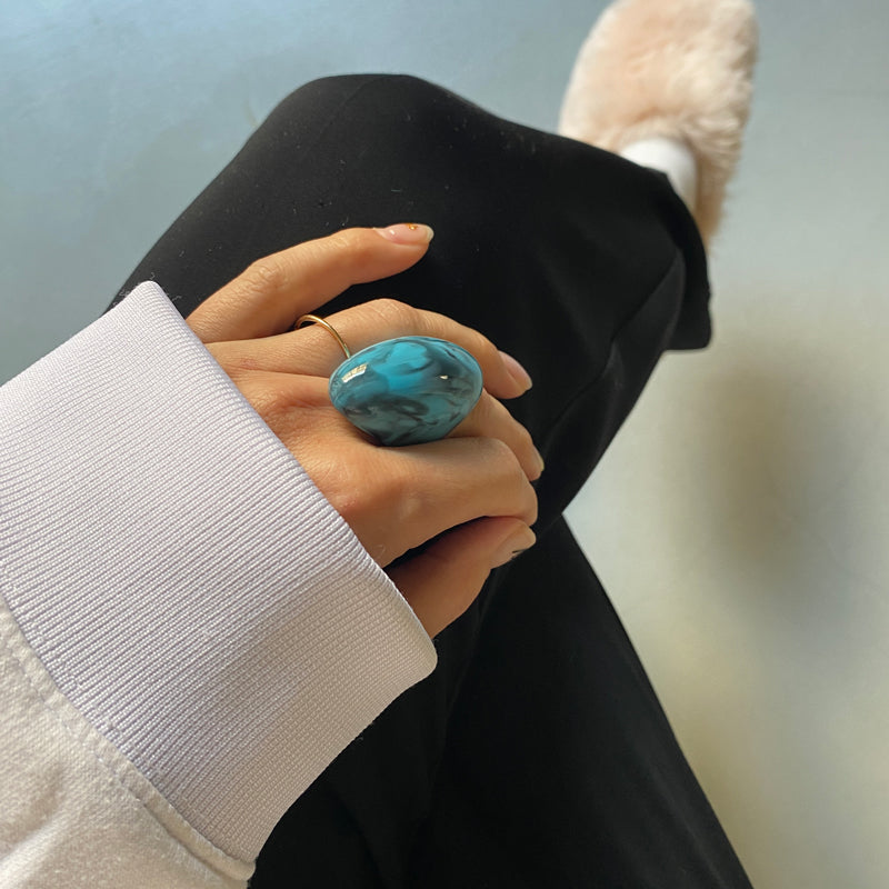 【sanrmk】 Oval Ring